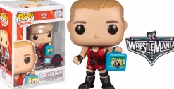 WWE - Rob Van Dam with Money in the Bank Briefcase Pop! Vinyl Figure with Enamel Pin