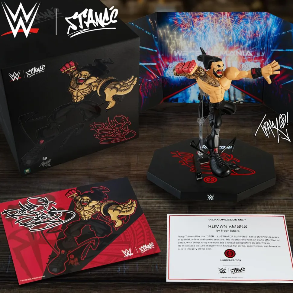 WWE - Roman Reigns Limited Edition 8.5" Vinyl Figure by Tracy Tubera