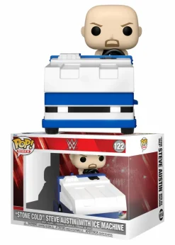 WWE - "Stone Cold" Steve Austin with Ice Machine Pop! Rides Vinyl Figure