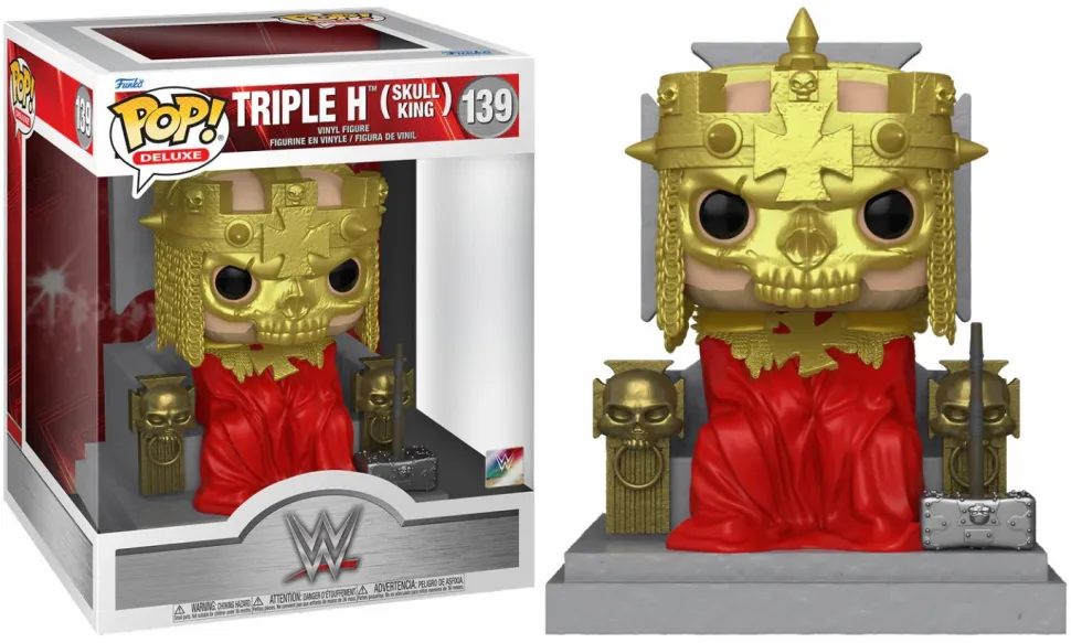 WWE - Triple H Skull King Deluxe Pop! Vinyl Figure