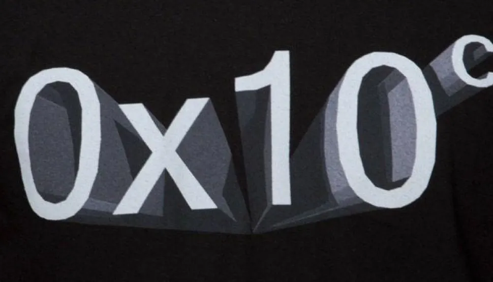 0x10c - Logo Limited Edition Male T-Shirt