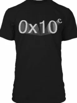 0x10c - Logo Limited Edition Male T-Shirt