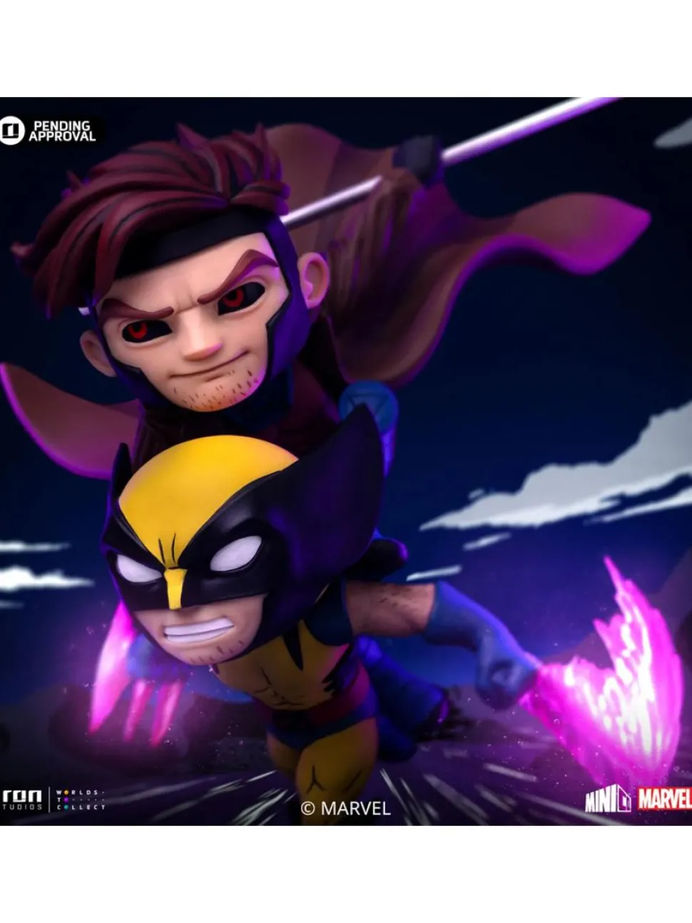 X-Men '97 (2024) - Gambit & Wolverine MiniCo 9" Vinyl Figure
