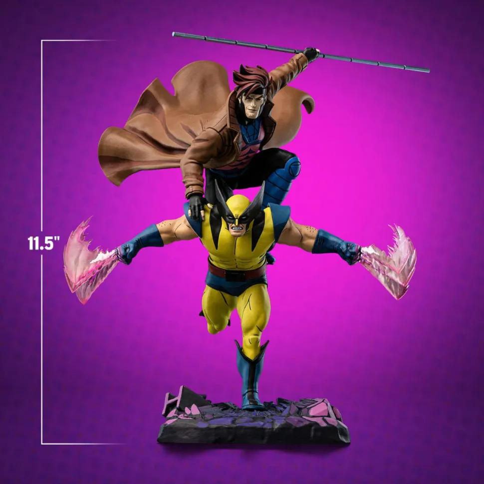 X-Men '97 (2024) - Gambit & Wolverine Deluxe 1/10th Scale Statue