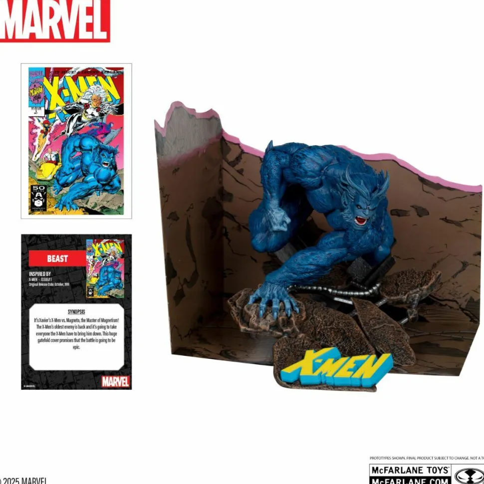 X-Men - Beast (X-Men #1) 1/10th Scale PVC Posed Figure