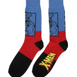 X-Men - Classic Characters Colorblock Crew Socks 5-Pack (One Size)