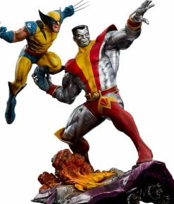 X-Men - Colossus & Wolverine: The Fastball Special Premium Format Statue