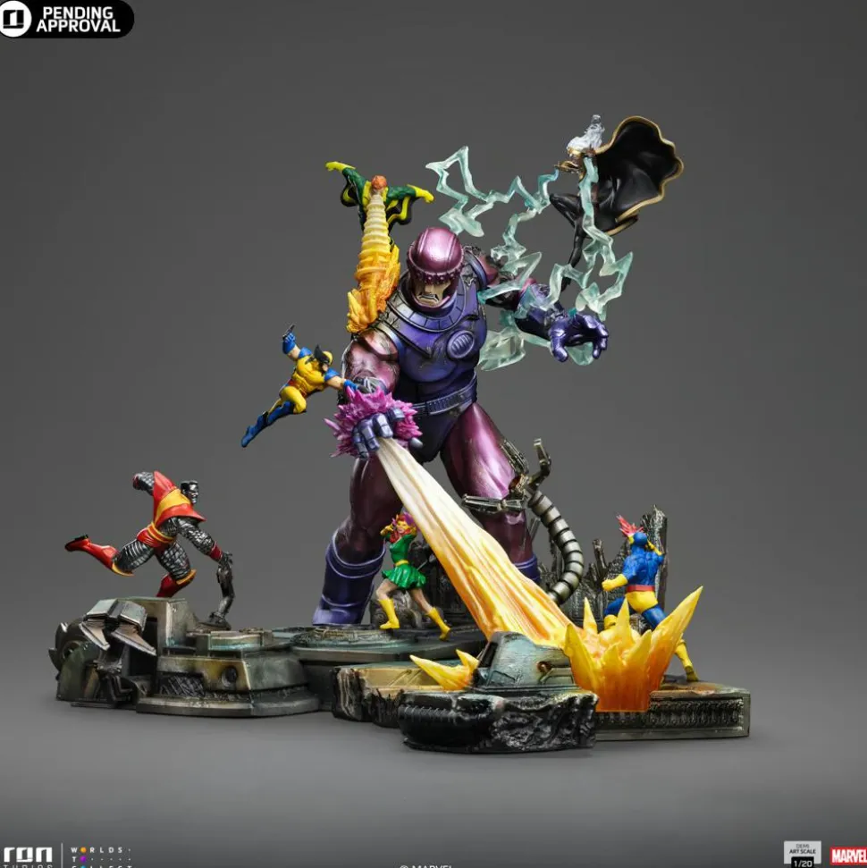 X-Men - Danger Room Demi Art Scale 1/20th Scale Diorama Statue