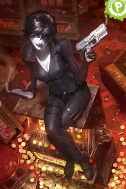 X-Men - Domino: Luck Be a Lady Fine Art Print by Alex Garner