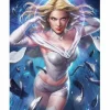 X-Men - Emma Frost Premium Art Print by Ian MacDonald