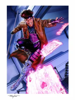 X-Men - Gambit Fine Art Print by Mike Mayhew