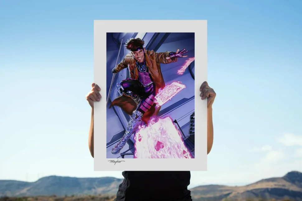 X-Men - Gambit Fine Art Print by Mike Mayhew
