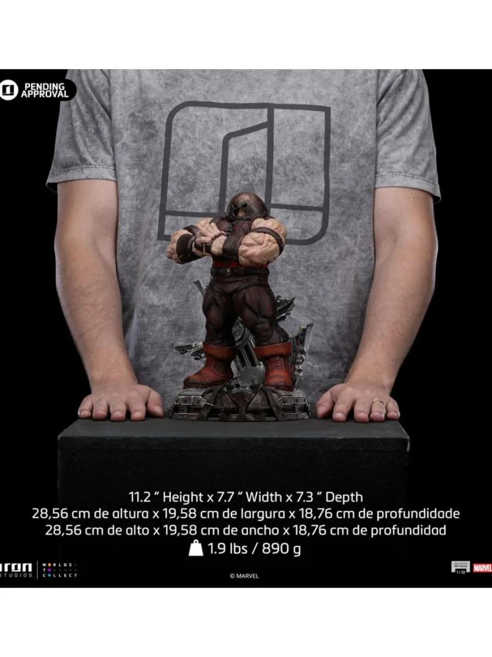 X-Men - Juggernaut Unleashed 1/10th Scale Statue
