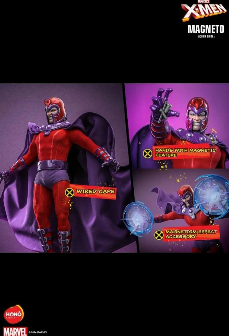 X-Men - Magneto 1/6th Scale Action Figure by Hono Studio