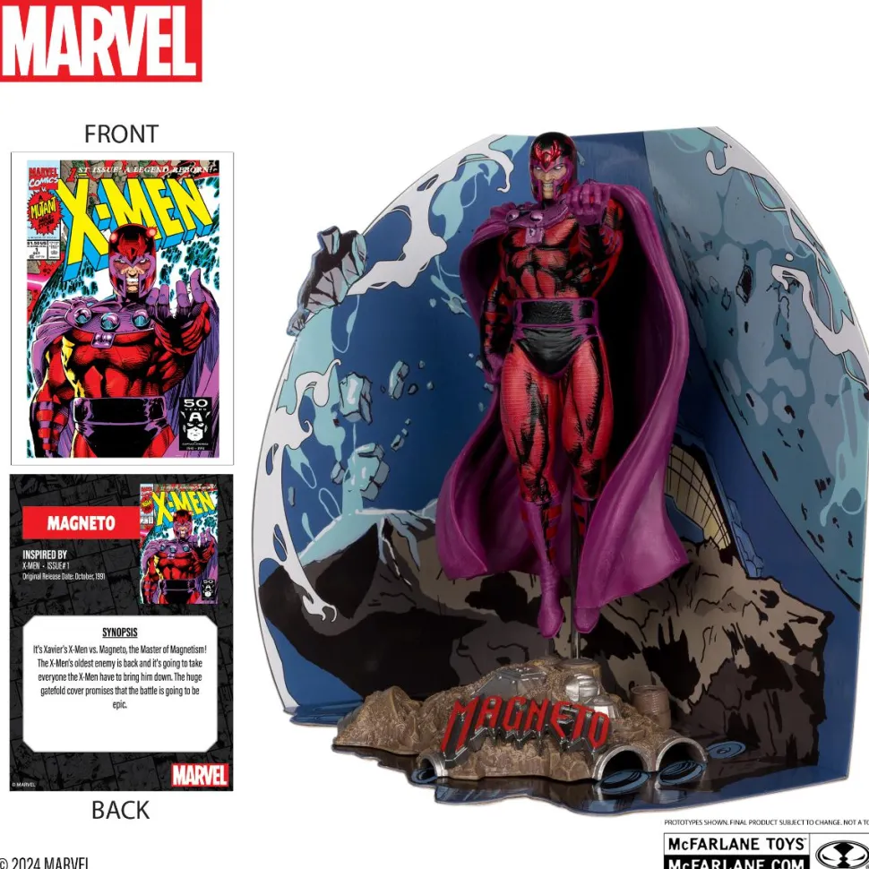 X-Men - Magneto (X-Men #1) 1/10th Scale PVC Posed Figure