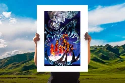 X-Men - New Mutants: War Children Fine Art Print by Bill Sienkiewicz