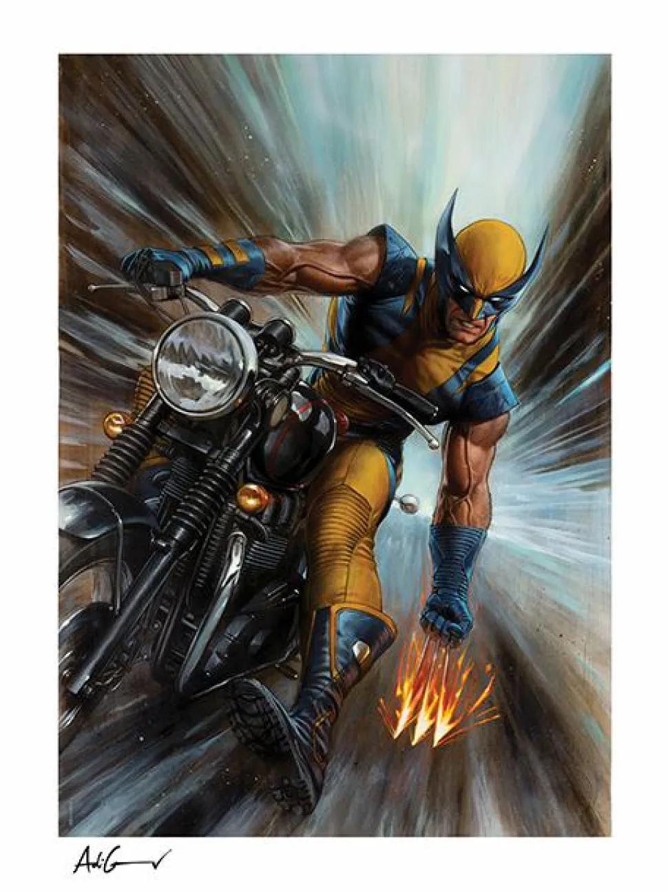 X-Men - Return of Wolverine Fine Art Print by Adi Granov