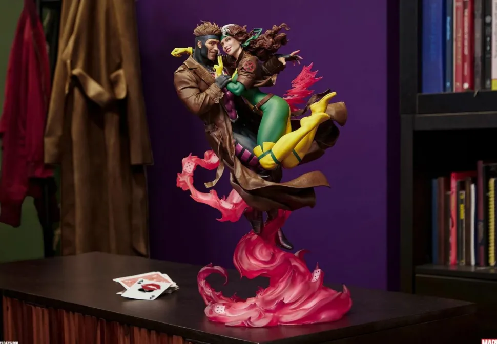 X-Men - Rogue & Gambit 18" Statue
