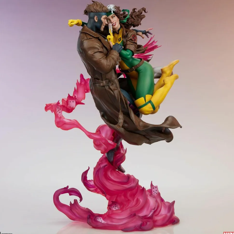 X-Men - Rogue & Gambit 18" Statue