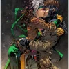 X-Men - Rogue & Gambit Fine Art Print by Kael Ngu