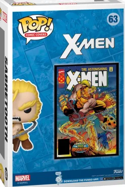 X-Men - Sabretooth in The Astonishing X-Men #2 Pop! Comic Covers Vinyl Figure