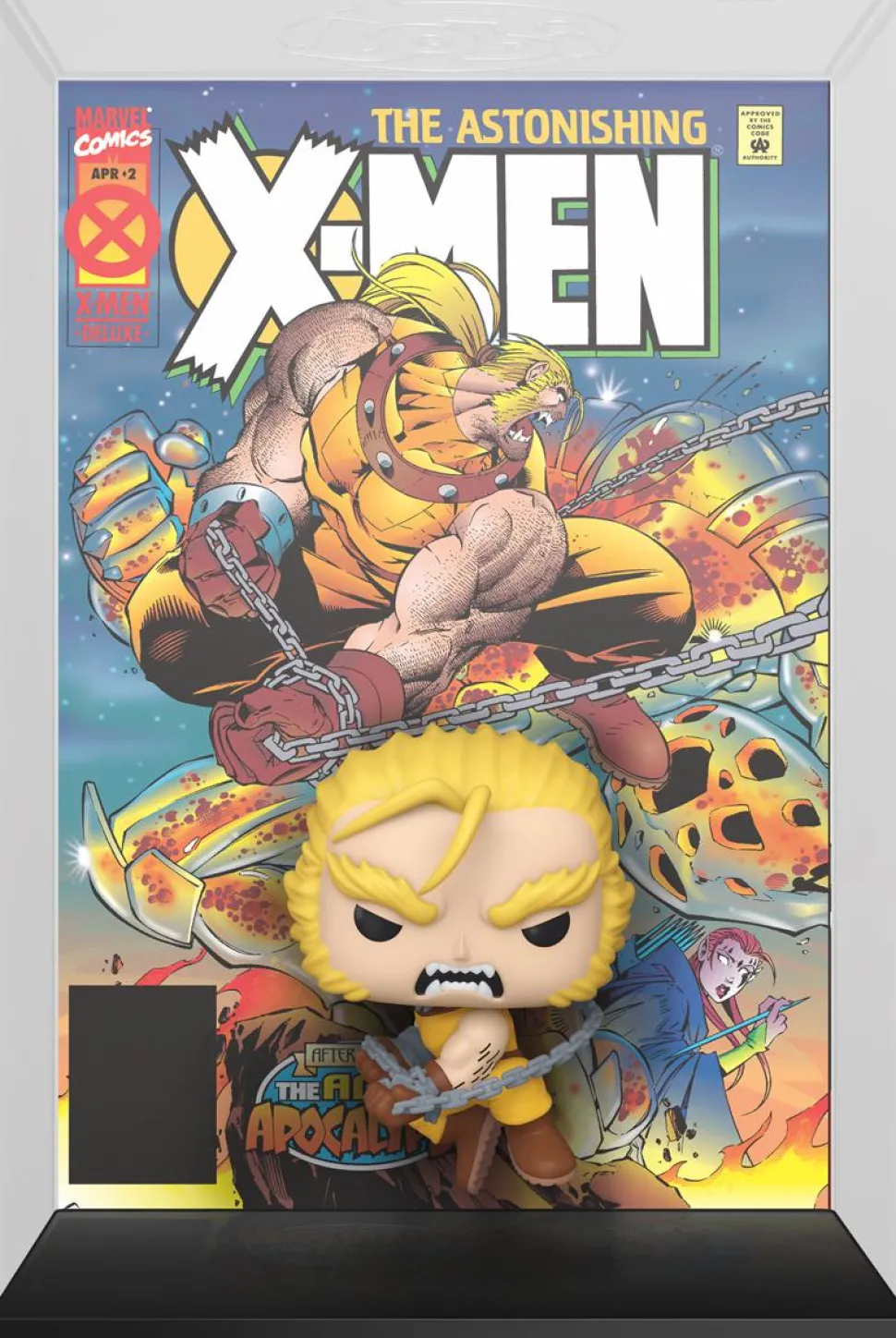 X-Men - Sabretooth in The Astonishing X-Men #2 Pop! Comic Covers Vinyl Figure