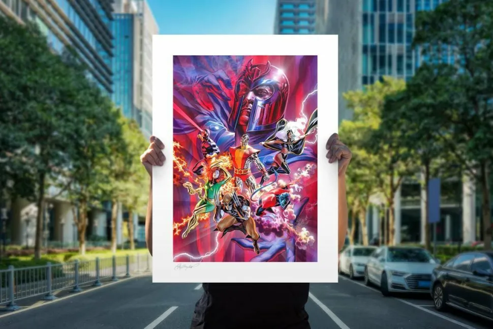 X-Men - Trial of Magneto Fine Art Print by Felipe Massafera