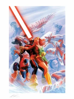 X-Men - Uncanny X-Men Fine Art Print by Alex Ross