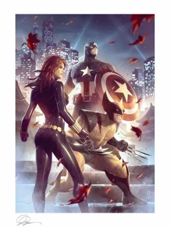 X-Men - Uncanny X-Men Fine Art Print by Alex Garner