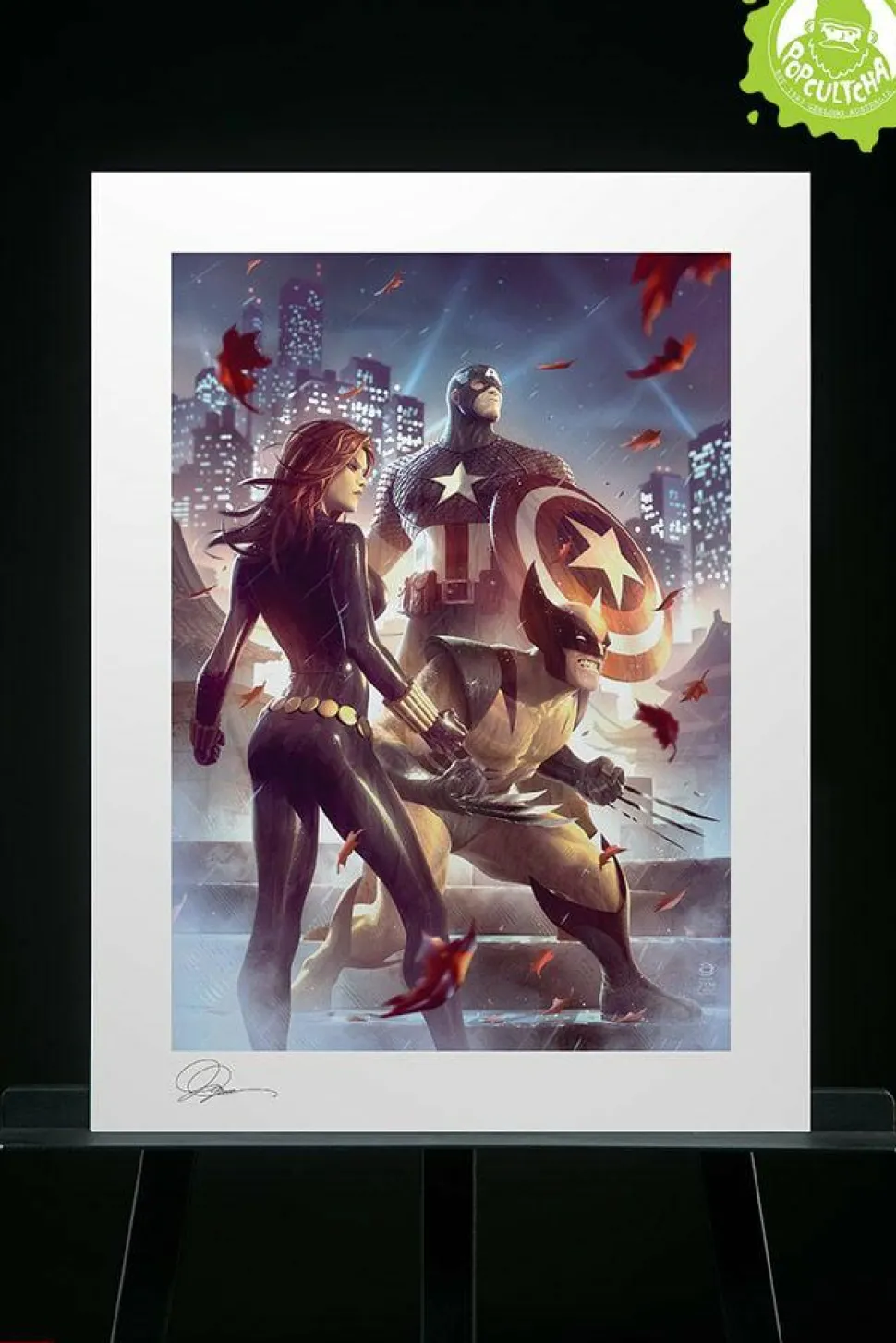 X-Men - Uncanny X-Men Fine Art Print by Alex Garner