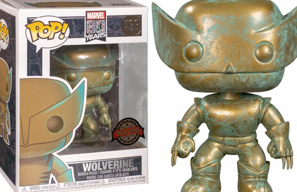 X-Men - Wolverine Patina 80th Anniversary Pop! Vinyl Figure