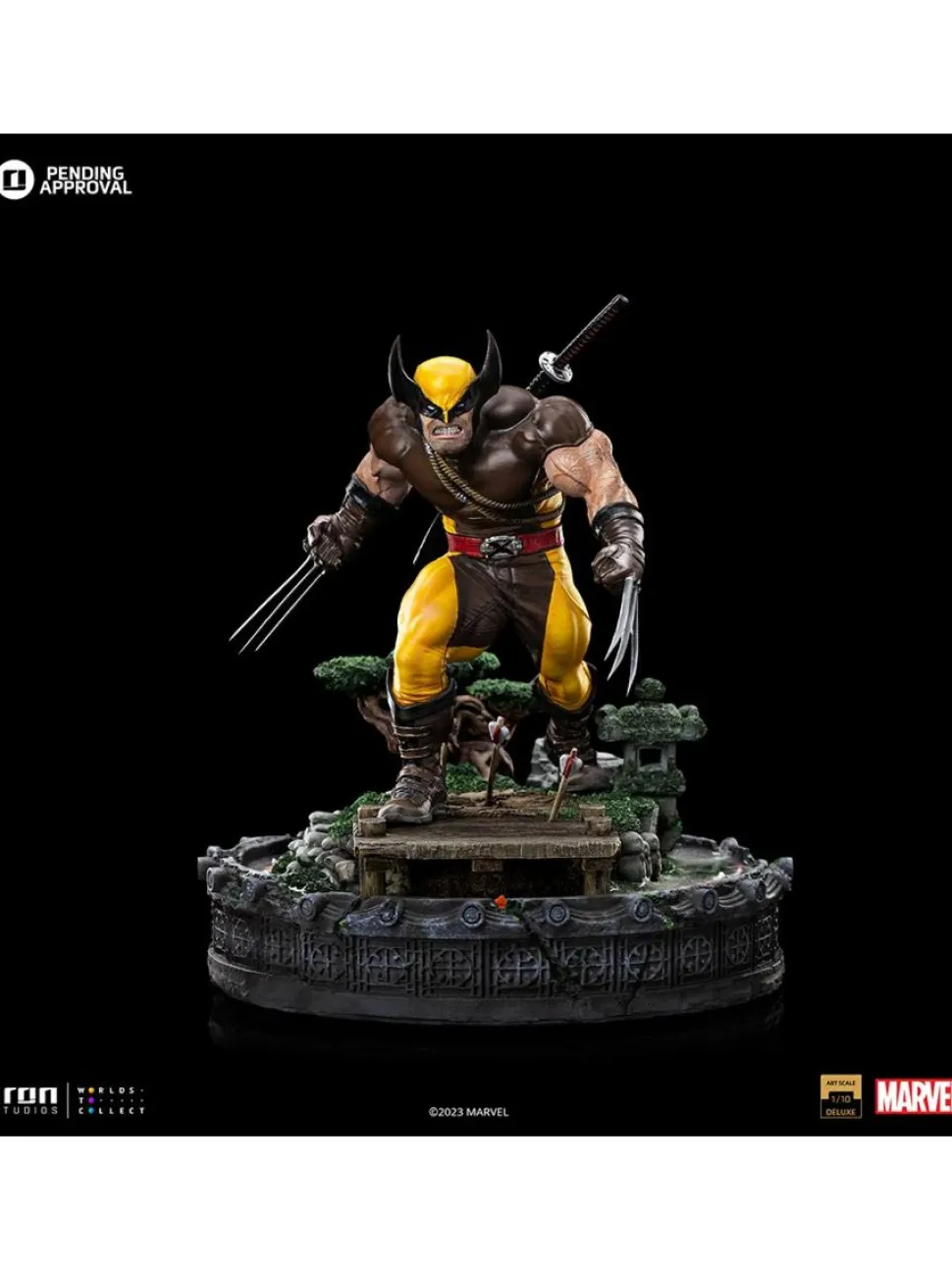 X-Men - Wolverine Unleashed Deluxe 1/10th Scale Statue