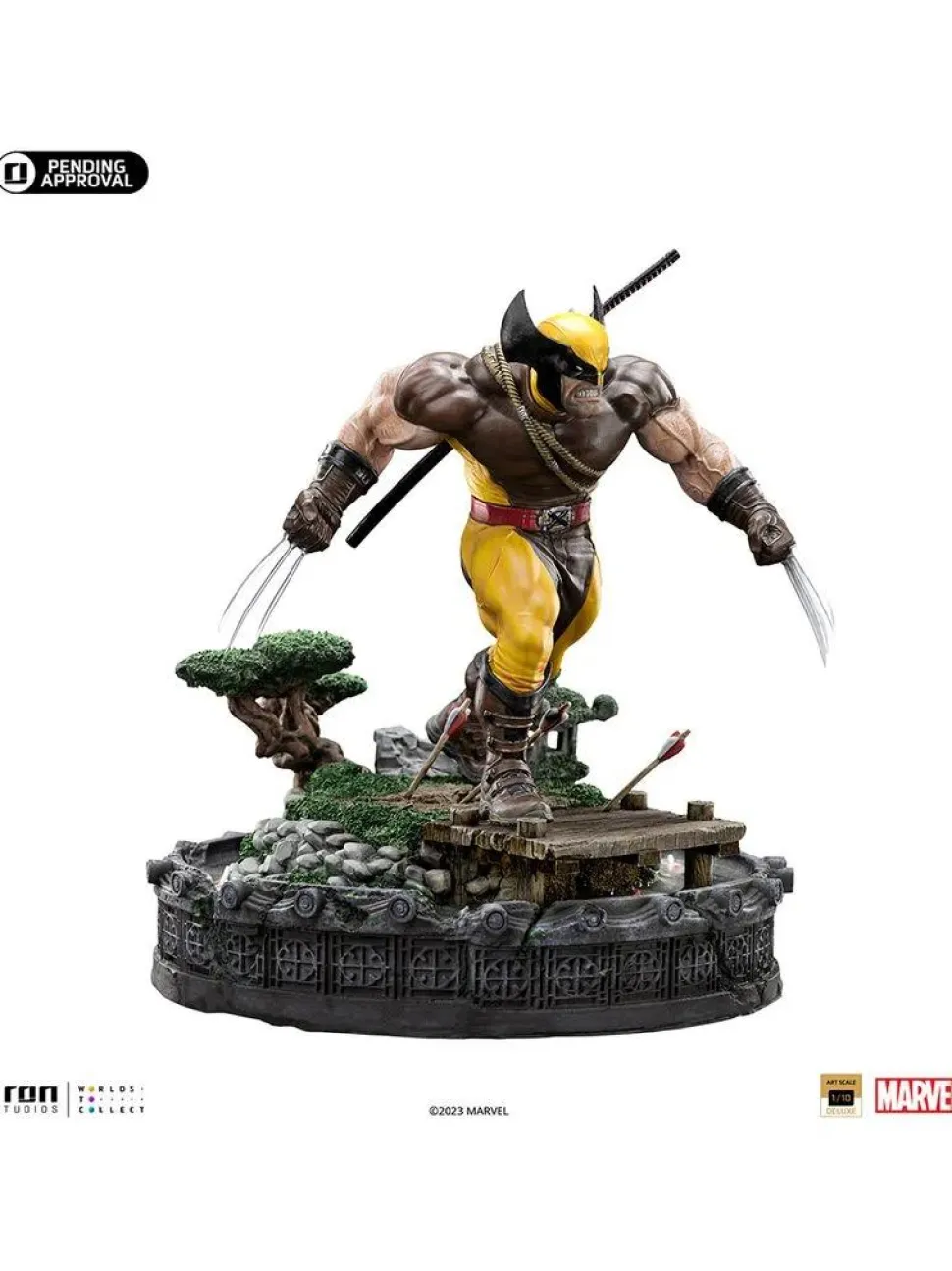 X-Men - Wolverine Unleashed Deluxe 1/10th Scale Statue