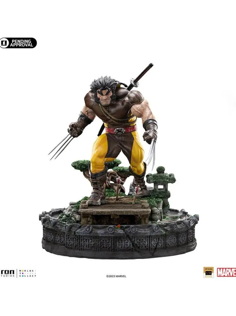 X-Men - Wolverine Unleashed Deluxe 1/10th Scale Statue