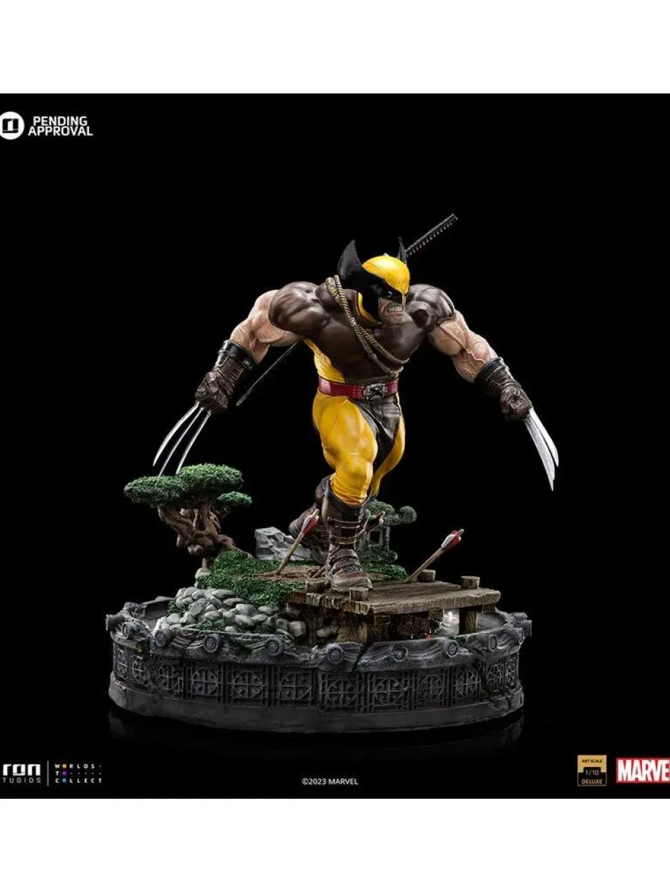 X-Men - Wolverine Unleashed Deluxe 1/10th Scale Statue