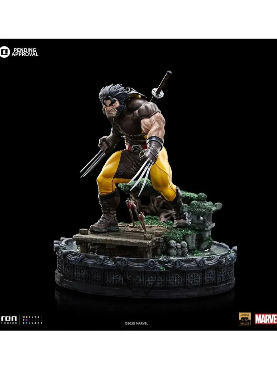 X-Men - Wolverine Unleashed Deluxe 1/10th Scale Statue