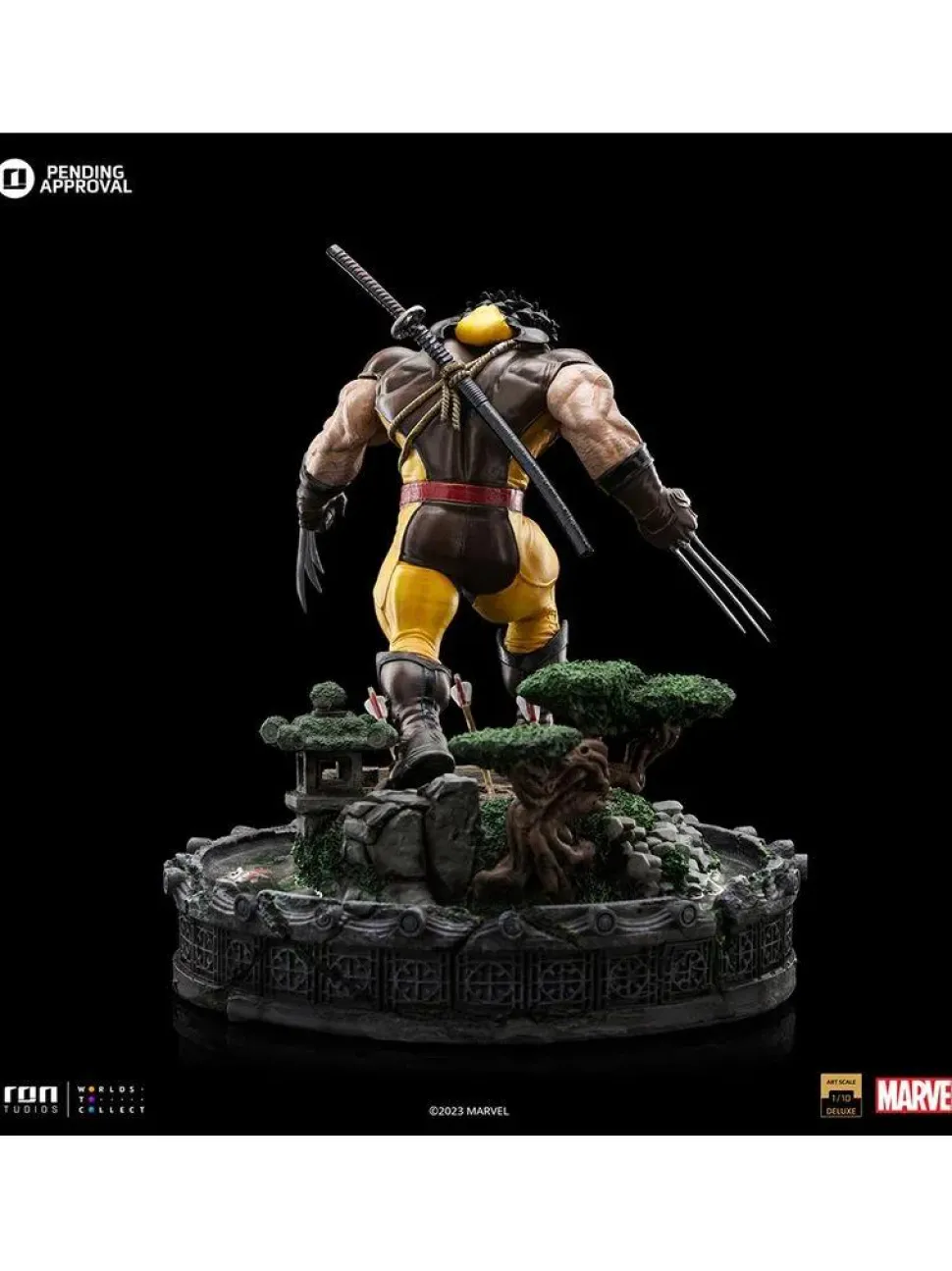 X-Men - Wolverine Unleashed Deluxe 1/10th Scale Statue