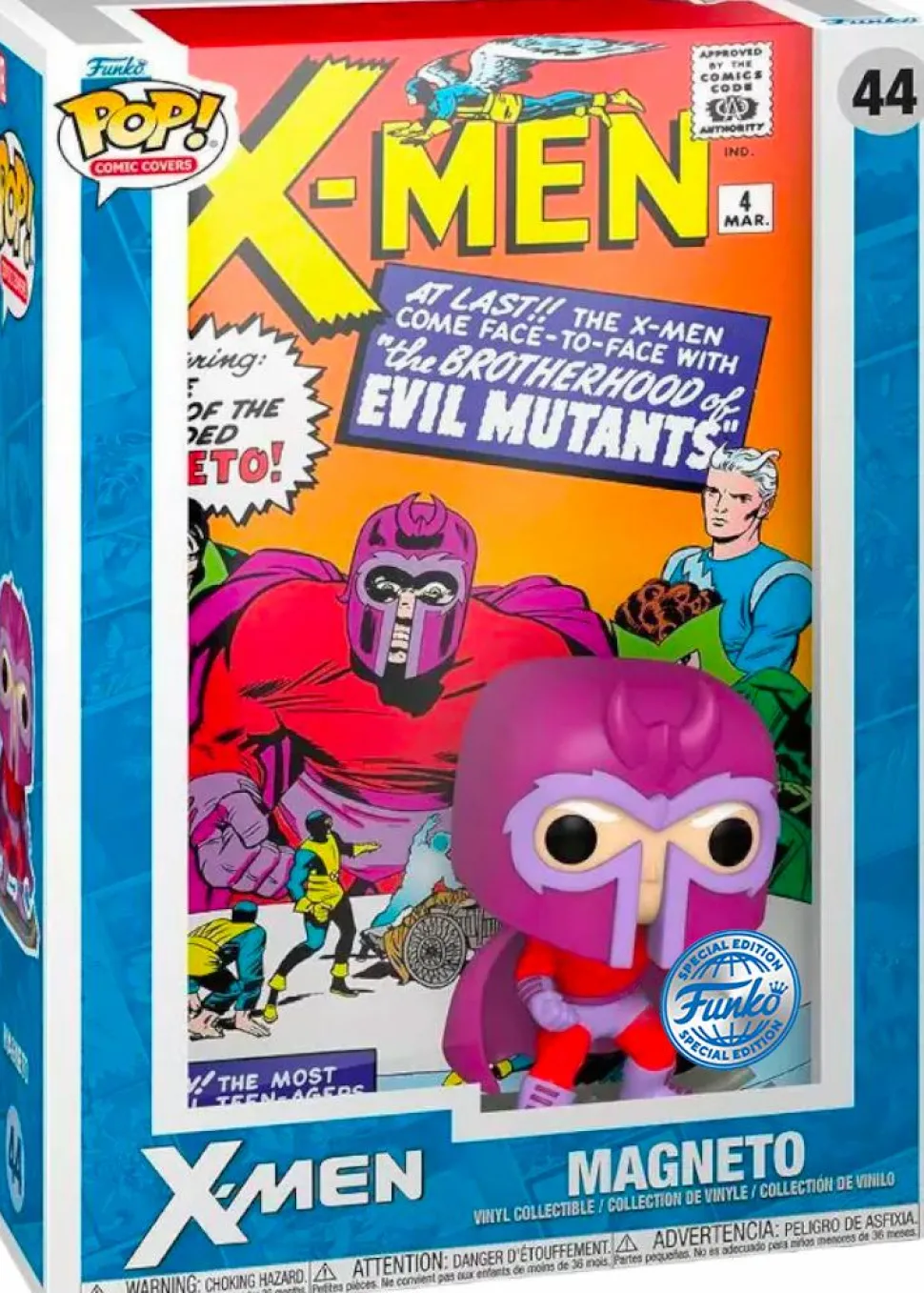 X-Men - X-Men Vol. 1 Issue #4 Magneto Pop! Comic Covers Vinyl Figure