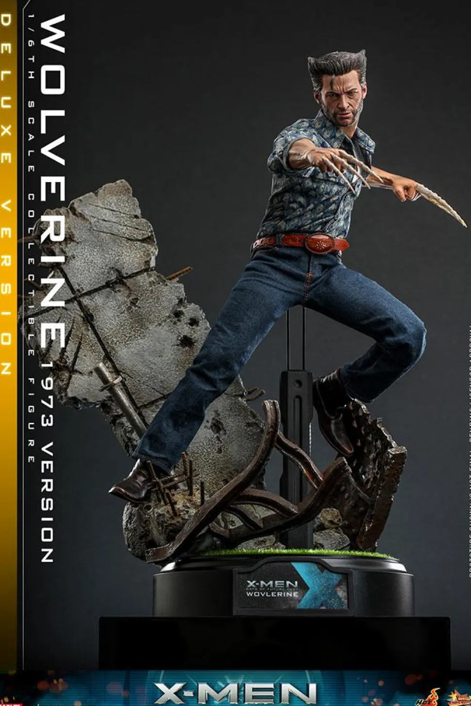 X-Men: Days of Future Past - Wolverine 1973 Version Deluxe 1/6th Scale Hot Toys Action Figure