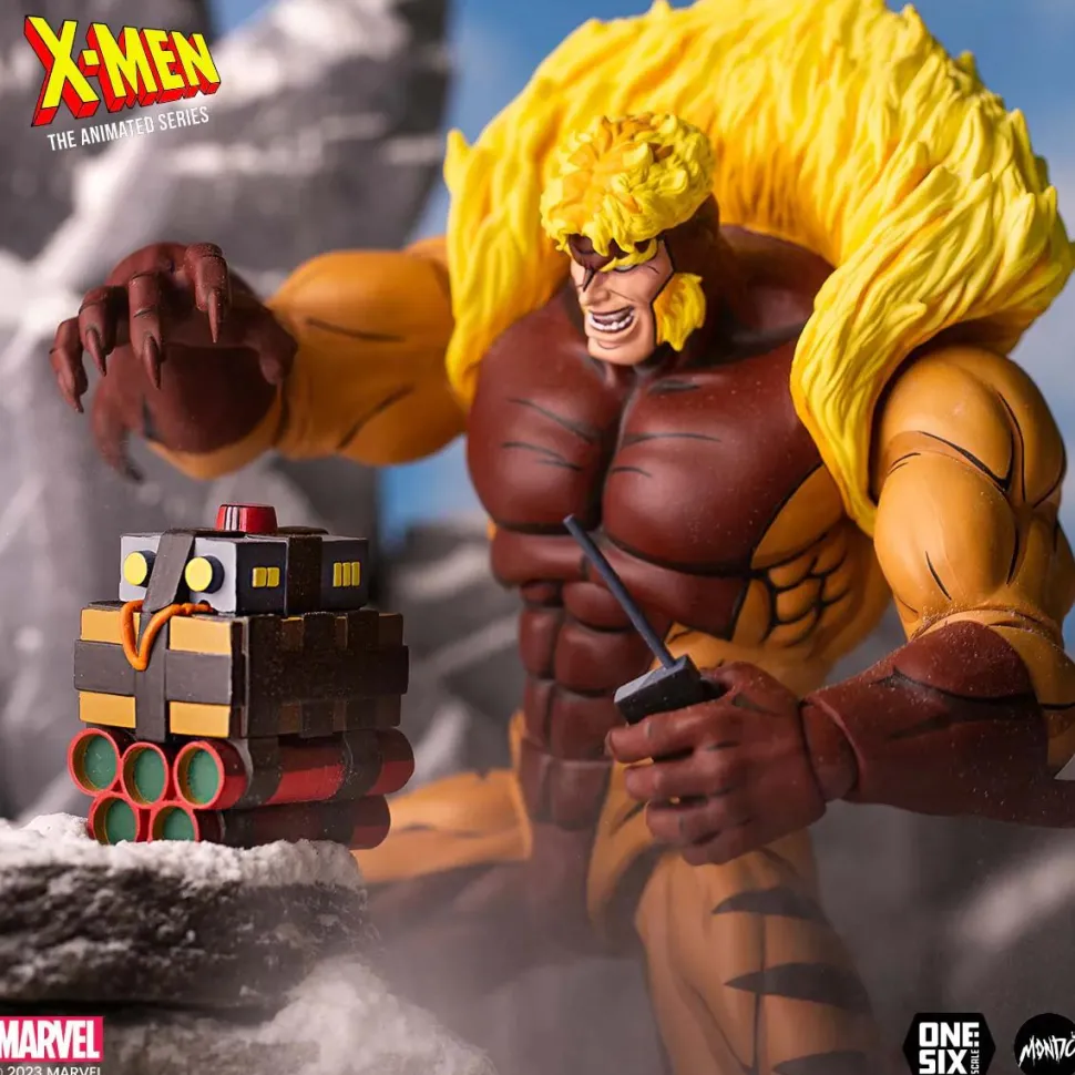 X-Men: The Animated Series - Sabretooth 1/6th Scale Action Figure
