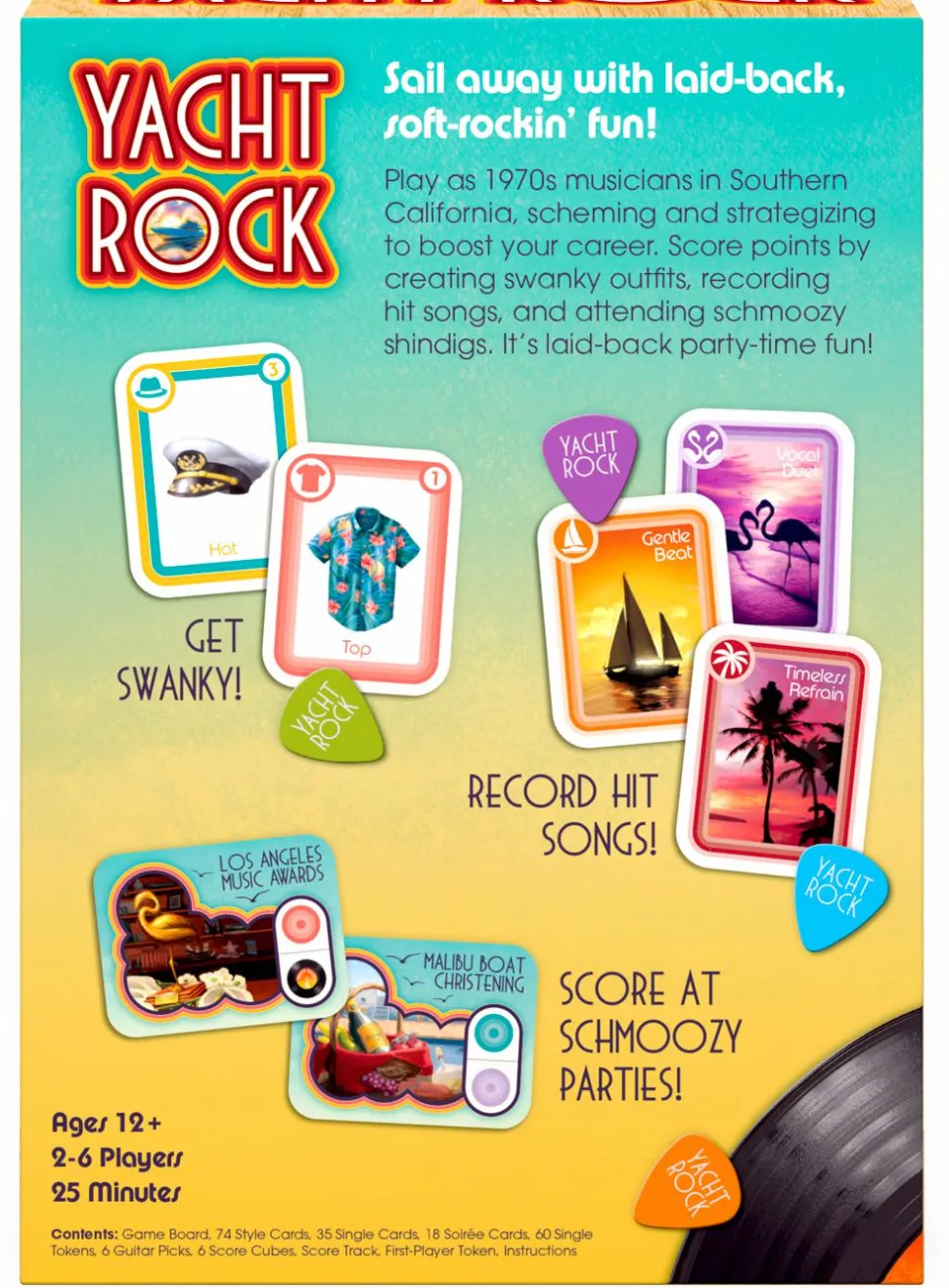 Yacht Rock - The Laidback Party Board Game