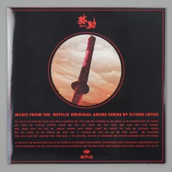 Yasuke - Music From The Netflix Original Series Soundtrack By Flying Lotus LP Vinyl Record (Red Coloured Vinyl)