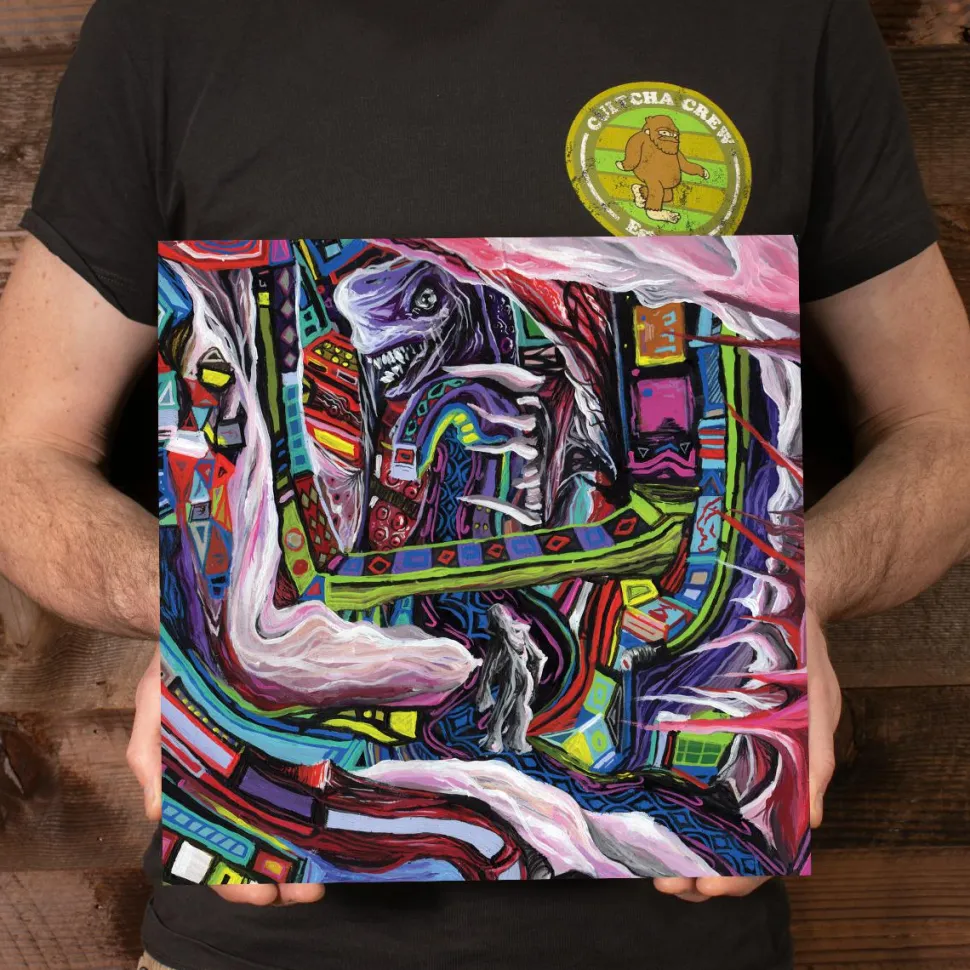 Yautja - The Lurch LP Vinyl Record (Transparent Neon Violet Coloured Vinyl)