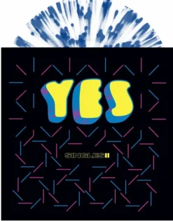 Yes - YesSingles2 LP Vinyl Record (White & Blue Splatter Coloured Vinyl)