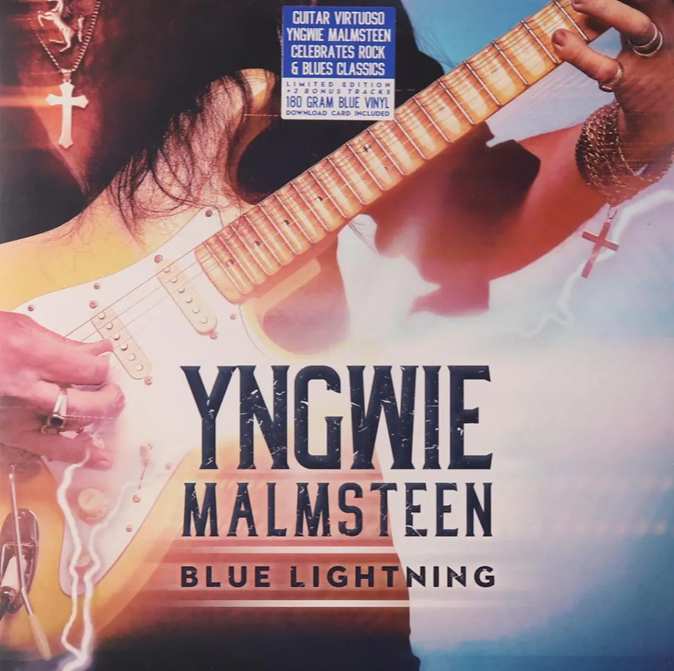 Yngwie Malmsteen - Blue Lightning 2xLP Vinyl Record (Limited Edition Blue Vinyl)