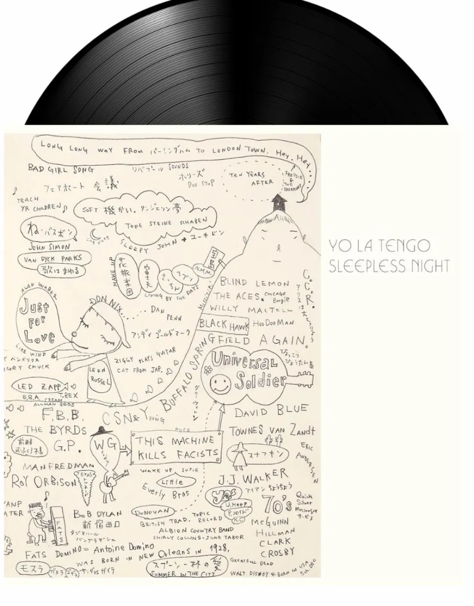 Yo La Tengo - Sleepless Night EP Vinyl Record