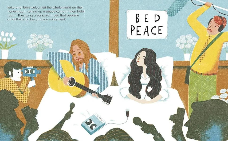 Yoko Ono - Yoko Ono Little People, Big Dreams Hardcover Book