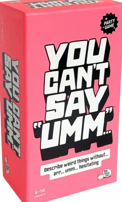 You Can't Say Umm... - Party Game