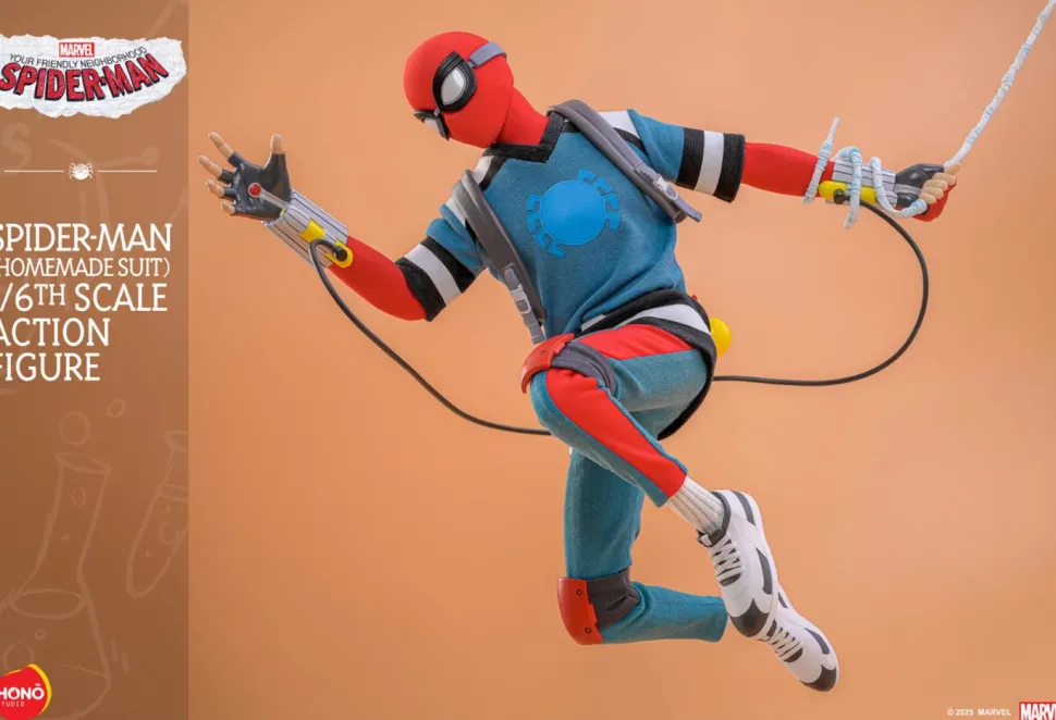 Your Friendly Neighborhood Spider-Man (2025) - Spider-Man (Homemade Suit) 1/6th Scale Action Figure by Hono Studio