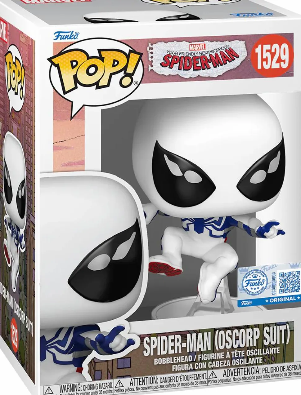 Your Friendly Neighborhood Spider-Man (2025) - Spider-Man (Oscorp Suit) (Includes Spider-Man & 3 Exclusive Pop! Vinyl Figures)